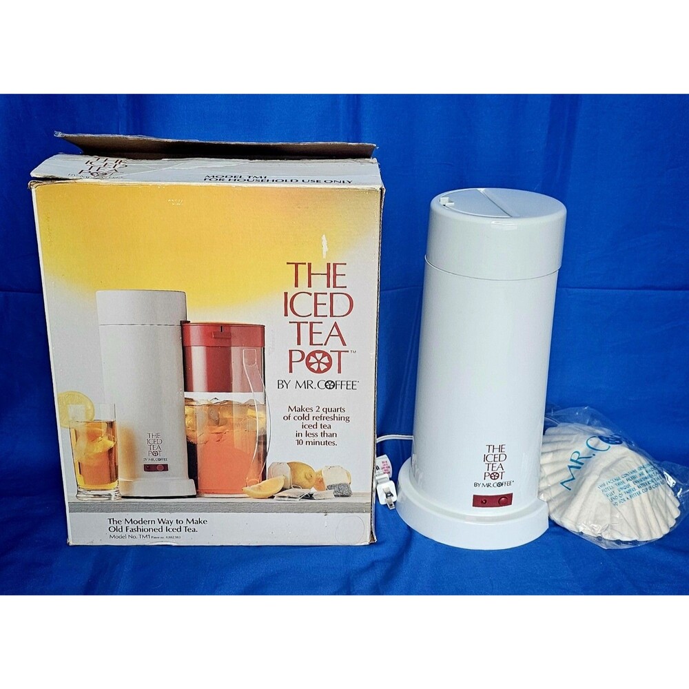 Mr Coffee The Iced Tea Pot Maker TM1 Brewer ONLY Replacement Part Unit NoPitcher